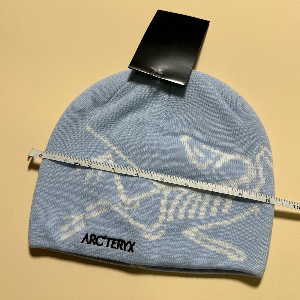 Arc'teryx Light Blue Torque Bird Beanie Hat ONE SIZE